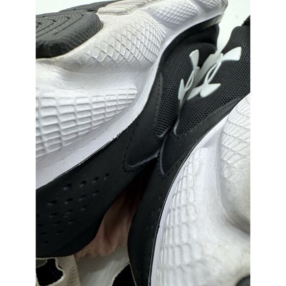 Under Armour Charged Assert 10 Black Running Shoes Women’s Size 8 Sneakers - Picture 10 of 10